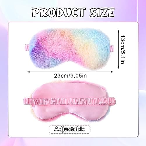 Heyu-Lotus 6 PCS Kids Eye Masks for Sleeping Plush Kids Sleep Mask — view 2