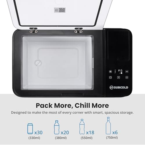 Subcold Roam20 Car Fridge Freezer | 20L | App Control | 12V/24V/240V — view 5