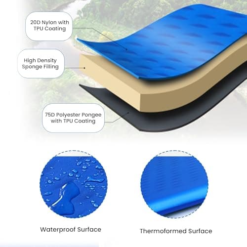 Fueerton Nylon Lightweight Compression Stuff Sack Bag Outdoor Camping Sleeping Bag (L) — view 6