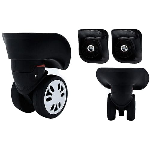 1 Pair A01 Suitcase Luggage 360 Degree Repair Accessories Trolley Wheel Parts for Women Men Replacement Caster — view 5