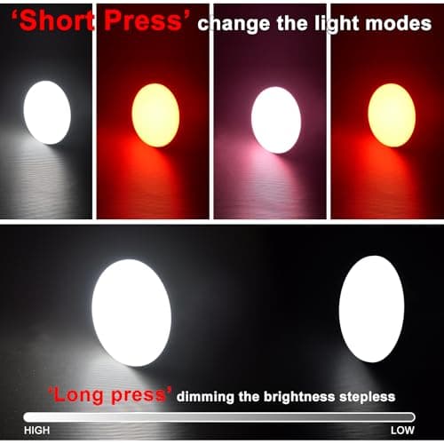 Rechargeable 3000LM Red Light Camping Light Tent Camping Lantern Fishing Lantern — view 2