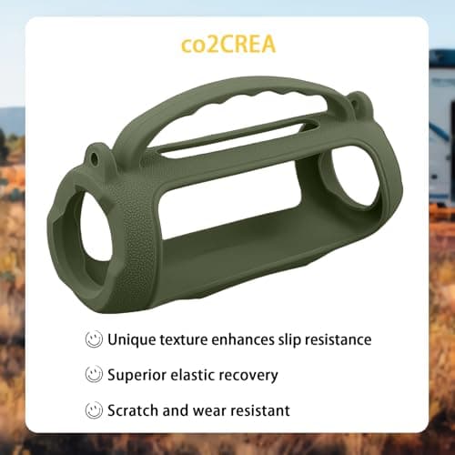 co2CREA Silicone Case for JBL Charge 5 WiFi and Bluetooth Speaker — view 5