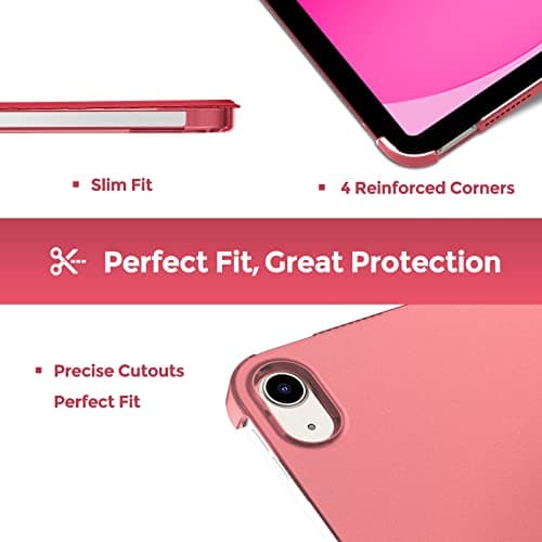 ProCase for iPad (A16) 11th/10th Generation Case 11/10.9 Inch, Red — view 6