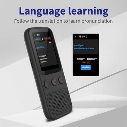 Fiorky Instant Language Translator Device with Voice - Support 138 Languages Instant Offline Language Translator Device with Online Offline Translation for Travel Business — view 4