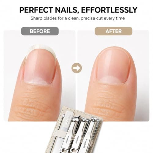 5pcs Nail Clippers Set, Professional Professional Grooming Kit — view 2