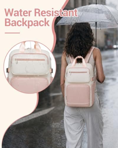 Kono Laptop Backpack Womens School Bags for Girls Lightweight Rucksack — view 5