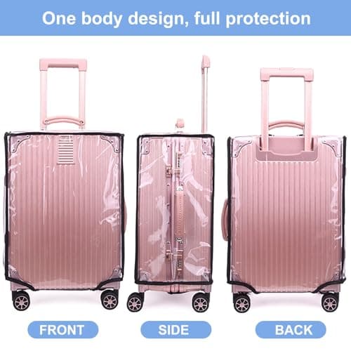 Suitcase Covers Protectors, Clear PVC Suitcase Protector Cover(30 Inch) — view 6