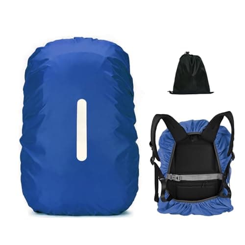 LICQIC Waterproof Rain Cover for Backpack, XS (20-30L), Blue