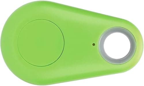 Powerful Bluetooth Item Finder–Smart Tracker Travel-Friendly, Replaceable Battery Remote control Prevent Loss Wallet, Suitcase Anti-Lost Device Luggage for pets cat (Green) — view 2