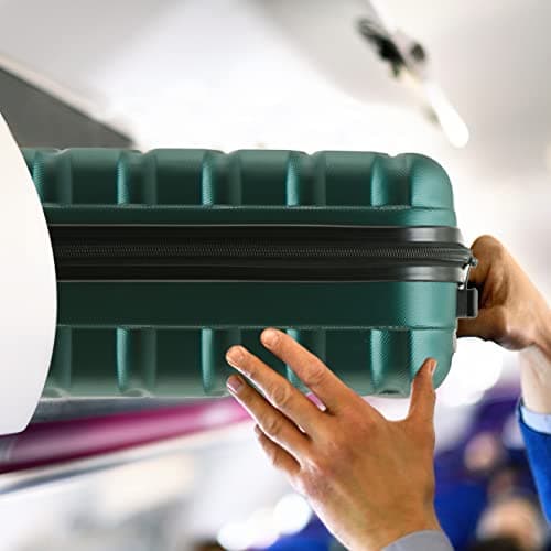 Flight Knight Lightweight 4 Wheel ABS Hard Case Medium Suitcase Approved for Over 100 Airlines Including easyJet, British Airways, Ryanair, Jet2, Emirates & Many More - Check-in Medium Size 25" — view 5