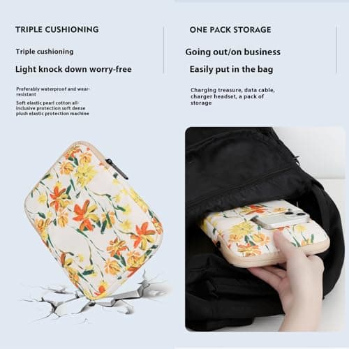 Universal 6-7" E-Reader Sleeve Bag for K-e Paperwhite Kobo Orchid — view 4