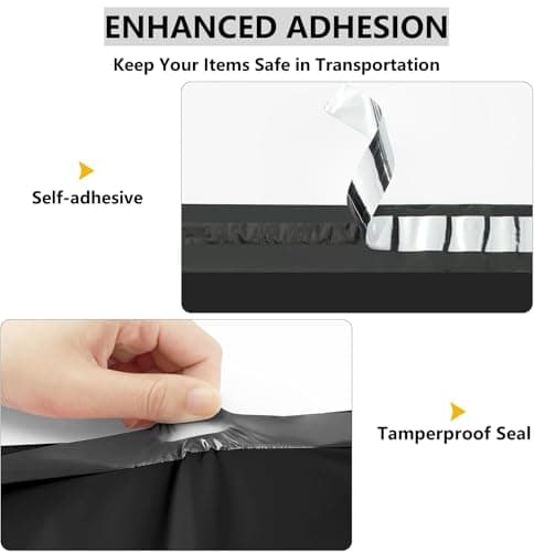 20Pcs Self-Seal Postage Packaging Bags - 12 x 16" Parcel Bags for Clothes & Shipping, Tamper-Proof — view 3