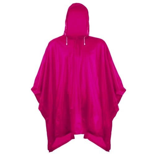 Splashmacs Unisex Adults Plastic Poncho / Rain Mac (One Size) (Red) — view 4