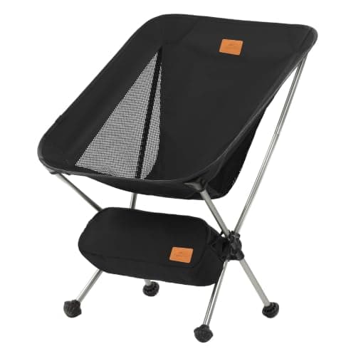 Naturheike YL08 Ultralight Camping Chair, Backpacking Chair with Anti-Sinking Feet, Portable Compact Folding Chair for Hiking Camping Fishing Outdoor