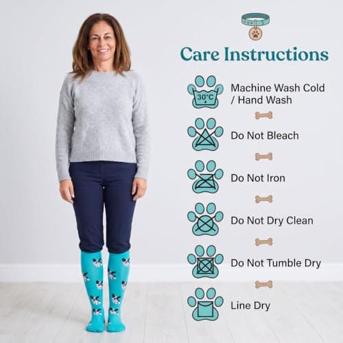 4 Pairs Compression Socks 20-30mmHg, Support Stockings for Flight & Travel — view 6