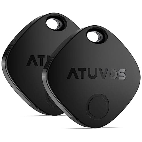 ATUVOS Air Tag Tracker Item Finder-2 Pack, (iOS Only)