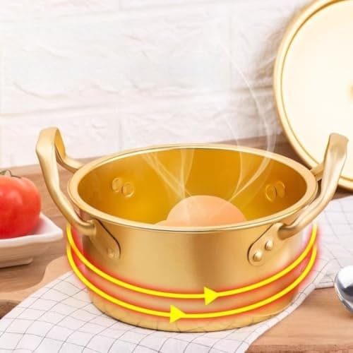 Posheliox Aluminium Mess Kit Camping Cooking Pot with Dual — view 4