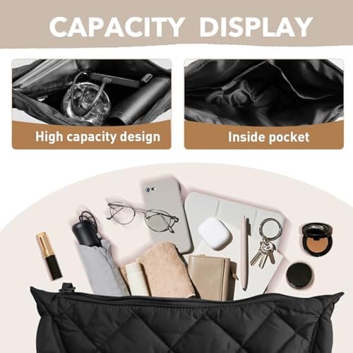 GoPaw Crescent Bag Women Crossbody, Nylon Crescent Bag for Women, Half Moon Womens Crossbody Bags with Adjustable Strap, Solid Color Dumpling Bags Portable Crescent Purse for Daily Use (Cream) — view 6