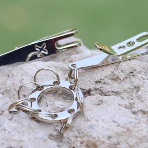 Wudhgslc 10-Pack Circle Belt Clip for Secure & Convenient,Multi-Purpose Portable Pocket Clip for Keys, Flashlights, Knives — view 2
