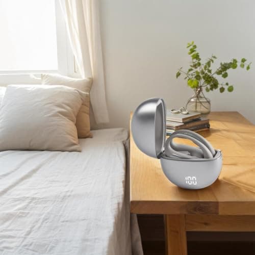 Open Ear Translator Device Ergonomic Hook Design Comfort Fit(Silver) — view 4