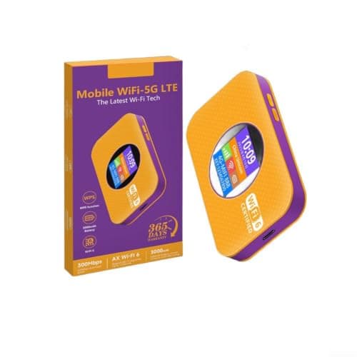 4G Mobile Hotspot Device ABS Material Build 4G Mobile Hotspot(orange)