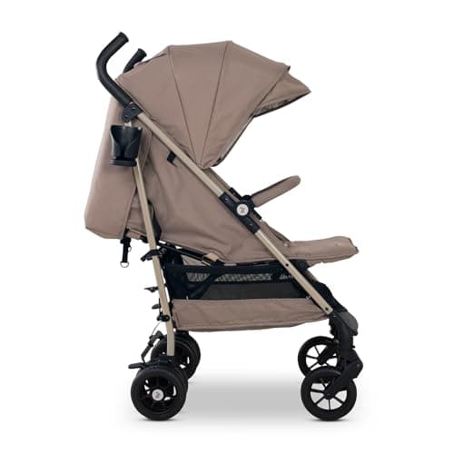 Cosatto Supa Lite Pushchair – from Birth to 4 Years (25kg), 4-Wheel Suspension, Large Basket, XL UPF100+ Canopy, Foldable, Compact, Stroller with Cup Holder, Rain Cover (Lollop) — view 4