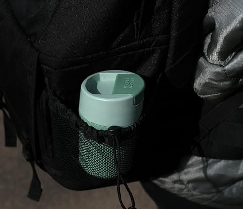 Joseph Joseph Sipp Travel Mug, Hygienic, Leakproof Reusable Mug, Coffee & Tea Cup with Lid - 340 ml (12 fl. oz) - Green — view 6