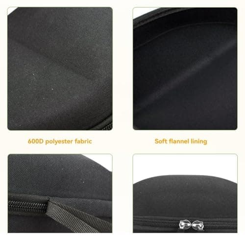 Dedjgoo Headphone Case Wear- EVA Exterior for Everyday Use Travel — view 2