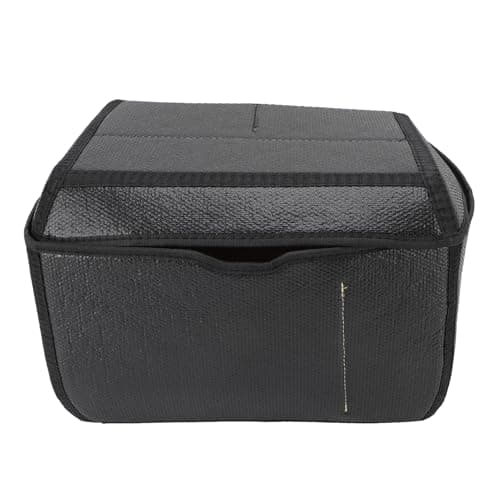 SIXRUN Top Box Liner PU Leather Tail Box Inner Bag 45L Motorcycle Trunk Case Pad with Padding Wear Resistant Universal Fit for Commuters Touring Riders (Yellow) — view 4
