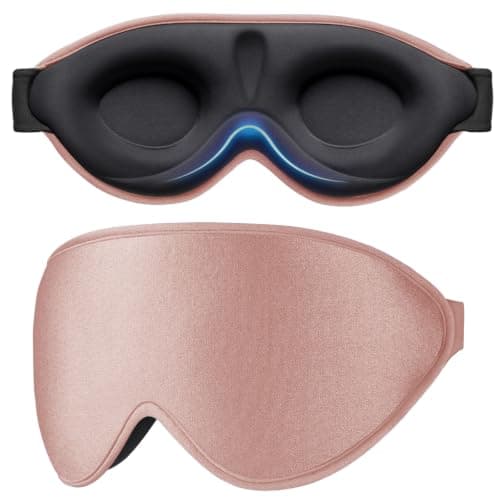 Gritin 100% Light Blocking Sleep Masks for Men&Women-Zero Eye Pressure Mask