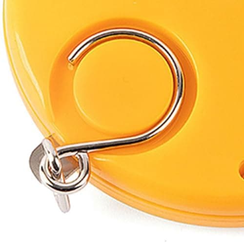 AVZYARDY 0.1KG Fishing Scale Portable Travel Luggage Weighing Scale with Hook Kitchen Tool 10KG Digital Electronic Hanging Hook Scale (Yellow) — view 6