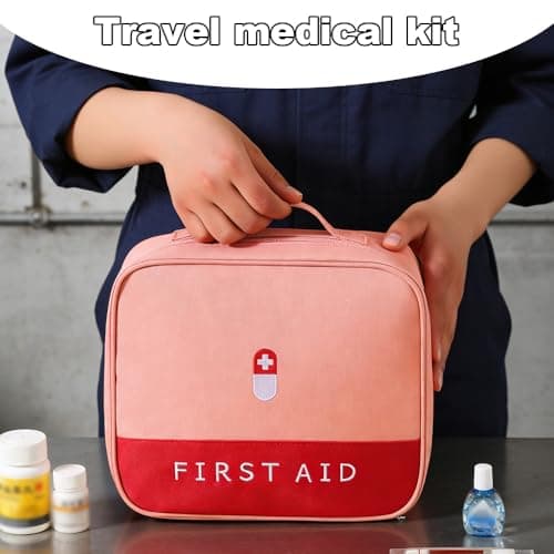 XINGSUI 1 Pcs First Aid Bag Empty,Drug Pack Storage Bag,for Home,Office,etc — view 6