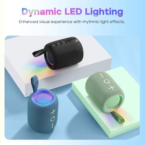 Tribit StormBox Mini+ Portable Bluetooth Speaker, 12W 360° Surround Sound — view 6