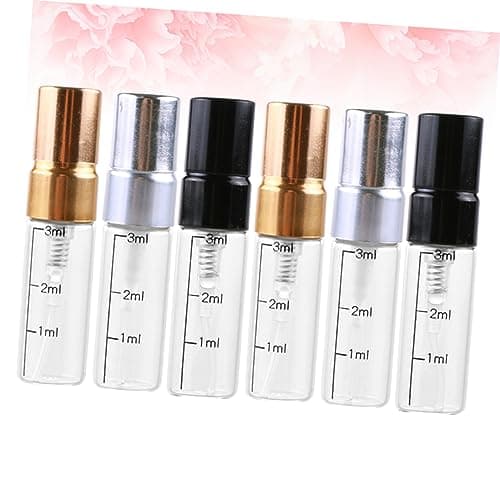 Gatuida 6 Pack 3ml Glass Spray Bottles with Scale for Skin Care — view 4