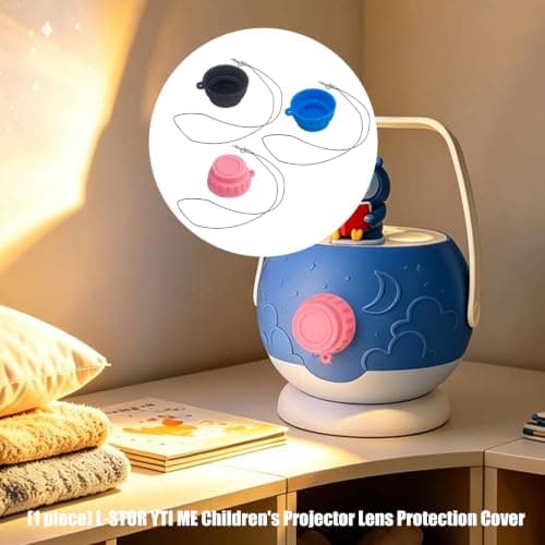 Lens Guard Cap Compatible for STORYTIME Projector, Flexible Silicone Cover for Home Storage, Moving, Packing, Shelf Care Lens Cover Silicone Cap Scratch Care Storage Carry Projector Accessory Travel — view 5