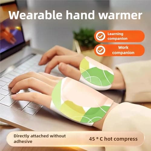 Jipersuo Self Heating Hand Warmers Portable Wearable Hand Warmers & Foot for Instant Heat Perfect for Cold Weather Winter Reusable & Travel 53 — view 3
