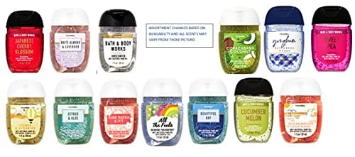 Bath and Body Works Pocketbac Hand Sanitizer Grab Bag Bundle pack of (10) Anti-Bacterial Hand Gels by Bath & Body Works — view 2