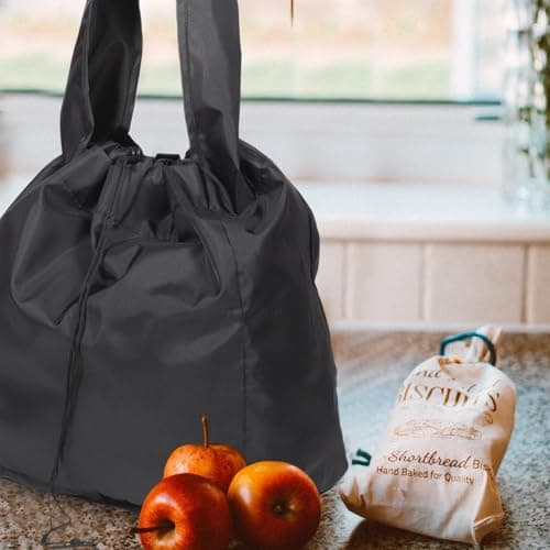 VALICLUD Stroller Dustproof Oxford Cloth Black Travel Bag with Generous Capacity, Practical Solution and Expandable Stroller Storage Bag for Travel and Storage for Airplane and Daily Use — view 4