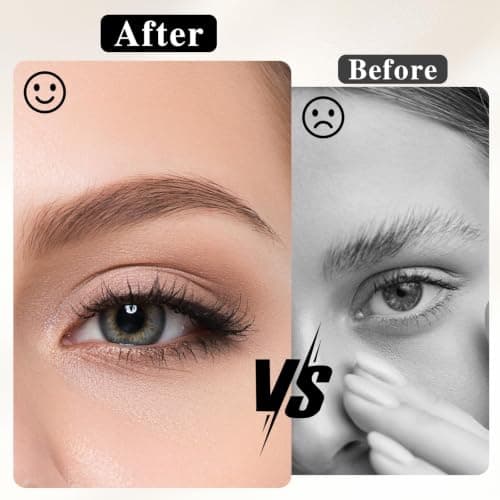 12Pcs Eyebrow Razor Kit, Professional Eye Brow Shaper Kit for Women, Black — view 5