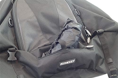 Motorcycle Maxi Tail Bag 50L Large Soft Tail Motorbike Rear Seat Luggage BikeTek — view 6