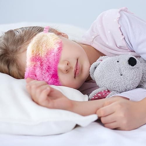 Heyu-Lotus 6 PCS Kids Eye Masks for Sleeping Plush Kids Sleep Mask — view 5