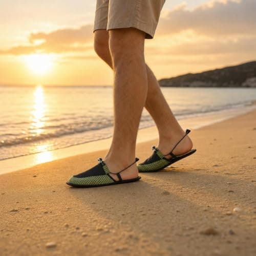 Ultralight Camp Shoes Foldable Canvas Slippers for Hiking and Travel — view 6