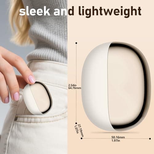 CXPSUE Wireless Earbuds 2 Pack, ANC in-Ear Bluetooth Headphones, Big Bass Durable, Lightweight Design for Noisy Factories, Gym, and Travel, 60 Hour Long Playtime — view 2