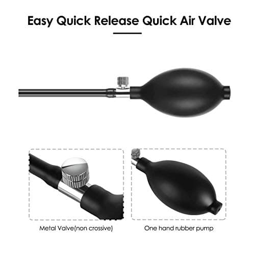 Car Tool Kit, Breakdown Emergency Kit with Long Reach Grabber, Professional Automotive Car Tool Kit Emergency Kit Essential Car Lockout Kit for Car Easy Grabbe with Air Wedge Pump, Non Marring Wedge — view 5