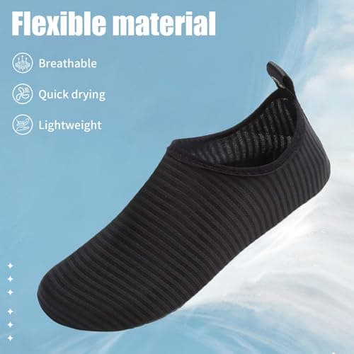 Beach Shoes Women Water Shoes Men Quick Dry Barefoot Footwear for Swimming — view 4