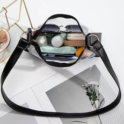 Transparent Shoulder Jelly Bag, Transparent Waterproof Cross Body Bags — view 3