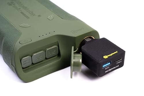 Ridgemonkey Vault C-Smart Wireless 77850mAh (Gunmetal Green) - Fishing Camping Outdoor Power Bank — view 5