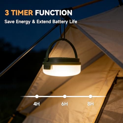 Nacvo Camping String Lights 10M/100LED,USB Rechargeable Fairy Lights — view 6
