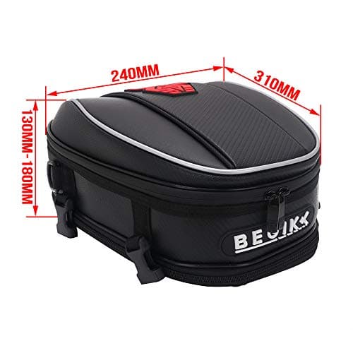 Motorcycle Bag Motorcycle Tail Bag for Most Dirt Pit Bike Dual Sport Enduro — view 3