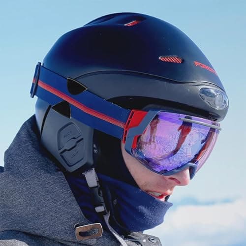 Furtryvl 4 Pieces Goggle Clip, Winter Sports Goggle Clip, Adhesive Ski Helmet Goggle Clip Replacement Goggle Clip, Goggle Grip Quick Release Goggle Clips for Ski/Snowboard Helmets to Fix Goggles — view 4
